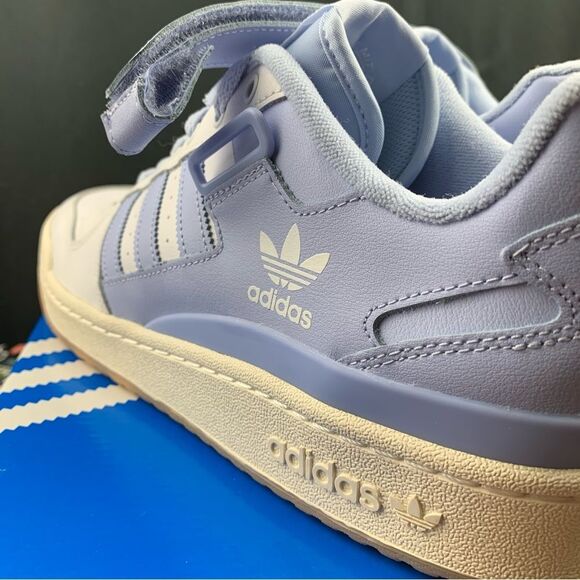 Adidas Forum Low Blue Velcro Size 12 Men's - Picture 9 of 15